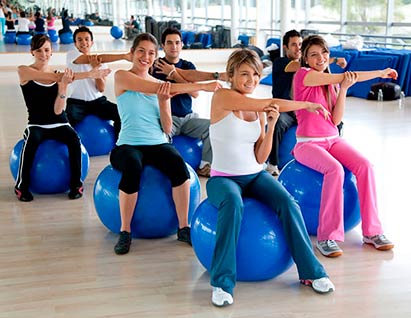 young adult fitness group classes